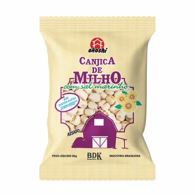 Kit 6X: Canjica de Milho com Sal Marinho Okoshi 40g