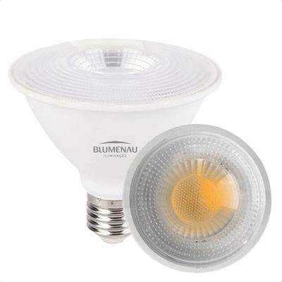 Kit 6 Lâmpada Led Par 30 9,8w E27 Bivolt Blumenau 2700k Quente