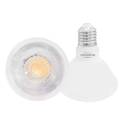 Kit 6 Lâmpada Led Par 30 9,8w E27 Bivolt Blumenau 2700k Quente