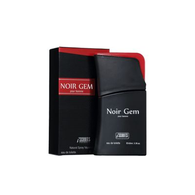 Kit 3 Perfume Noir Gem I-Scents Masculino Eau de Toilette 100ml