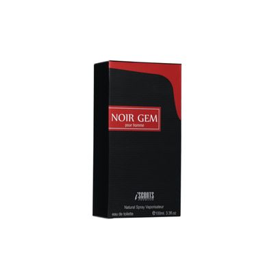 Kit 3 Perfume Noir Gem I-Scents Masculino Eau de Toilette 100ml