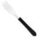 Kit 24 Garfo de Mesa Tramontina Leme Inox Cabo Preto