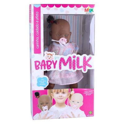 Boneca Negra Baby By Milk