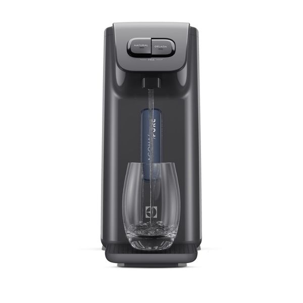 Purificador Electrolux Eletrônico Compacto Efficient Painel Mecânico Bivolt Cinza (PE15X) Bivolt