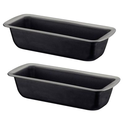 Kit 2 Formas Retangulares para Pão Bolo 1,9L Assadeira 30cm