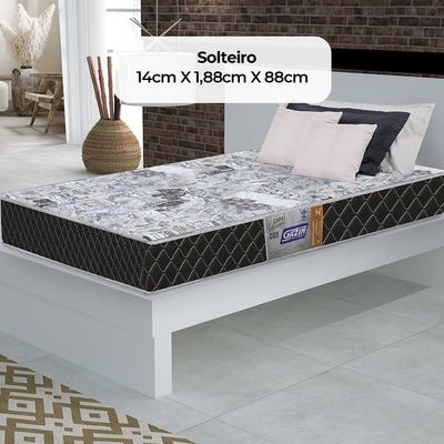Colchão Solteiro Gazin Sensação Espuma D23 188Cm X 88Cm