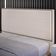 Cabeceira Cama Box Casal Com Tachas 140 cm Vicenza L02 Linho Cru - Lyam Decor
