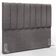 Kit Cabeceira Cama Box Casal 140cm Calçadeira Recamier Baú Dália W01 Linho Cinza Escuro - Lyam Decor