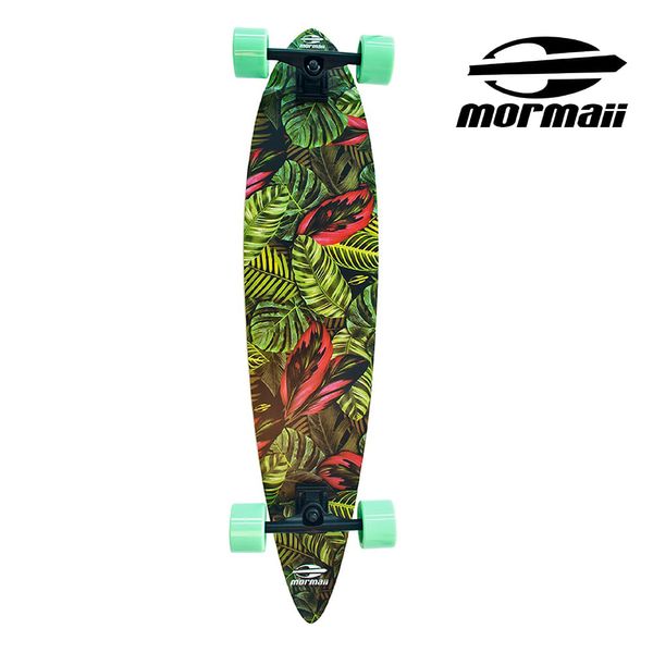 Skate Longboard Mormaii Folhas Bel Único / Verde