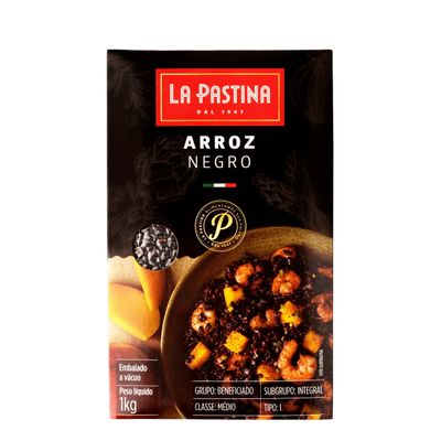 ARROZ LA PASTINA NEGRO 1KG