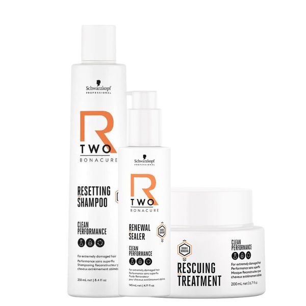 Schwarzkopf R-TWO Shampoo 250ml Másc. 200ml Selante Schwarzkopf R-TWO Shampoo 250ml Másc. 200ml Selante