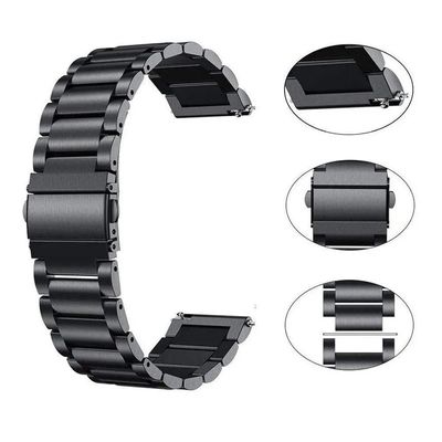 Pulseiras Smartwatch Inox Kit 3 Uni Relogio Inteligente Espo