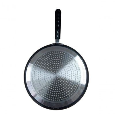 Frigideira Tapioqueira Panquequeira Com Indução 26cm Preta