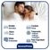 Cama Box Baú Queen Bipartido Sintético + Colchão Molas Ensacadas Sereneprime Sonnolux 158x198x69 Cinza