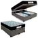 Cama Box Baú Queen Bipartido Sintético + Colchão Molas Ensacadas Sereneprime Sonnolux 158x198x69 Cinza