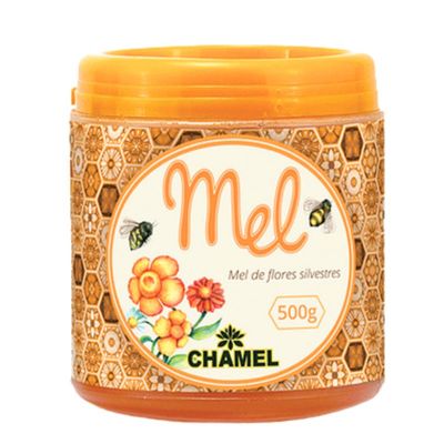 Mel Silvestre 100% Puro  4 Potes com 500g - Chamel