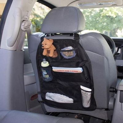 Organizador Carro Traseiro Porta Banco Treco Agua Acessorio Assento Infantil Taxi Uber Veicular