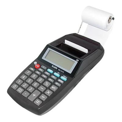 Calculadora Bobina Mesa Eletrônica Impressora 12 Dígitos - MA 5111