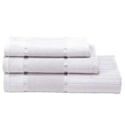 Toalha Banho Veludo de Bordar Bella 70x140cm Dohler Branco