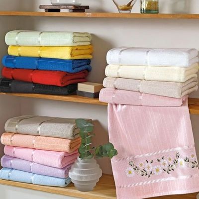 Toalha Banho Veludo de Bordar Bella 70x140cm Dohler Branco