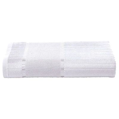 Toalha Banho Veludo de Bordar Bella 70x140cm Dohler Branco