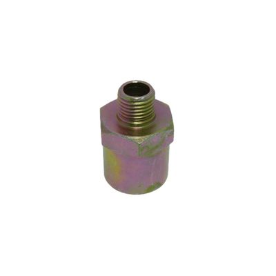Adaptador de Redução Luva Lubefer 1/2 Fêmea x 1/4 Rosca Macho Aço