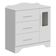 Cômoda Clara 1 Porta 3 Gavetas - Moveis Peroba Branco Brilho