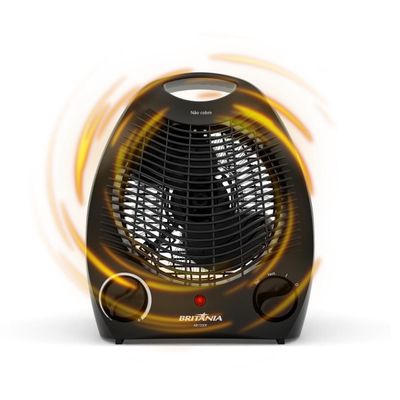 Aquecedor Britânia 2 em 1 com 3 Níveis de Potência AB1500P 127V