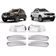 Kit Aplique Capa Cromada Retrovisor Maçanetas Oroch 2019