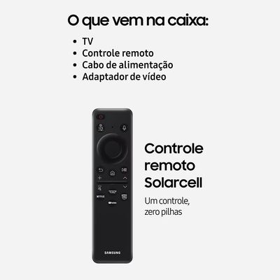 Smart TV 50 4K 50U8600F Crystal HDR Tizen Alexa e Xbox Gaming Samsung Preto / Bivolt