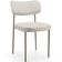 Cadeira Decorativa Sala De Jantar Melina Base Arena L02 Linho Cru - Lyam Decor