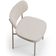 Cadeira Decorativa Sala De Jantar Melina Base Arena L02 Linho Cru - Lyam Decor
