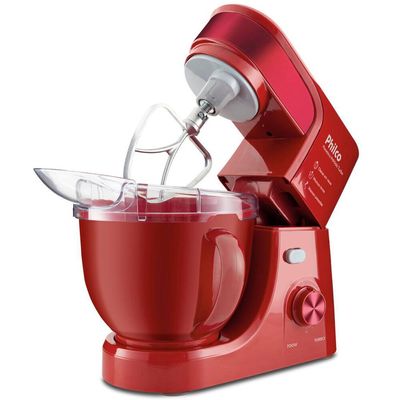Batedeira Planetária 4,5 Litros 700W Vermelha - PHP500V Turbo Philco Vermelho / 110V