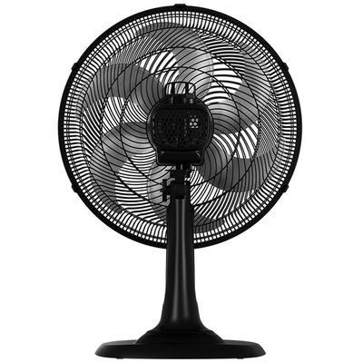 Ventilador de Mesa Turbo 40 cm 80 W 6 Pás 3 Velocidades Ventisol Preto / 110V