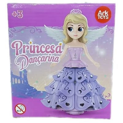 Boneca Princesa Dançarina com Luzes e Som - Arktoys