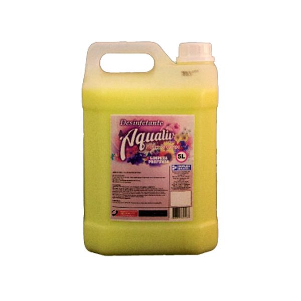 Desinfetante Aqualiv Plus Limpeza Profunda Flor do Campo 5L
