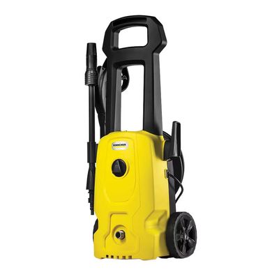 Lavadora de Alta Pressão Wash Jet 1500psi 1400W com Aplicador de Detergente e Porta Acessórios Integrado Kärcher Amarela Preta Amarelo e Preto / 220V