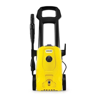 Lavadora de Alta Pressão Wash Jet 1500psi 1400W com Aplicador de Detergente e Porta Acessórios Integrado Kärcher Amarela Preta Amarelo e Preto / 220V