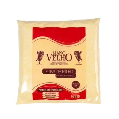 Fubá de Milho Natural Mano Velho 500g