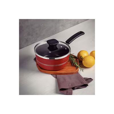 Panela Sicília Alumínio Revestimento Interno e Externo Antiaderente Starflon Excellent 20cm Tramontina Vermelho / 110V