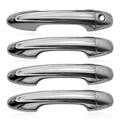 Aplique Capa Cromada Retrovisor Maçanetas Toyota RAV4 2018