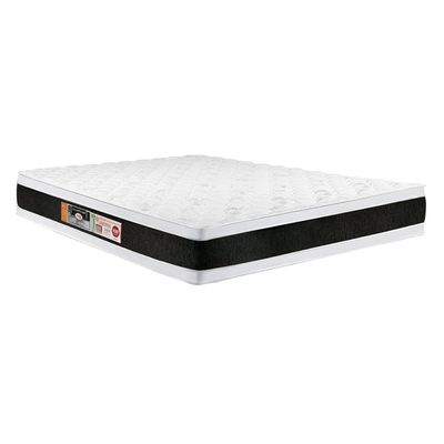 Colchão Casal Espuma D45  Black White AIR Euro Pillow Double Face (138x188x27) - Castor
