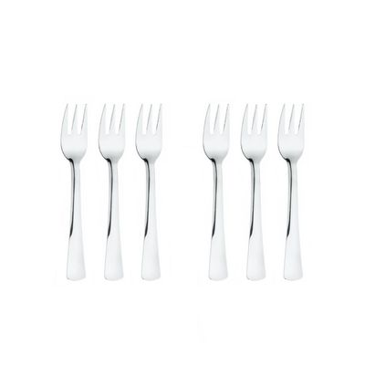 Garfo de Sobremesa para Bolo Aço Inox Talheres Toronto 6un