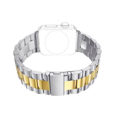 Pulseira Relogio Smartwatch Aço Inox 3 Elos Smartband