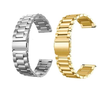 Pulseira Relogio Smartwatch Kit 2 Uni Aço Inox 3 Elos