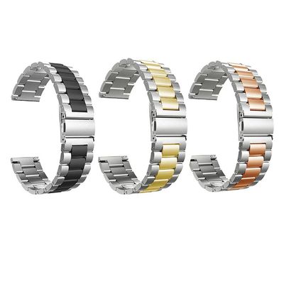 Kit 3 Pulseiras Smartwatch Smartband Relógio Inox