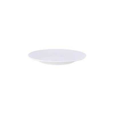 Prato Sobremesa Tramontina Paula Em Porcelana Branca 23cm