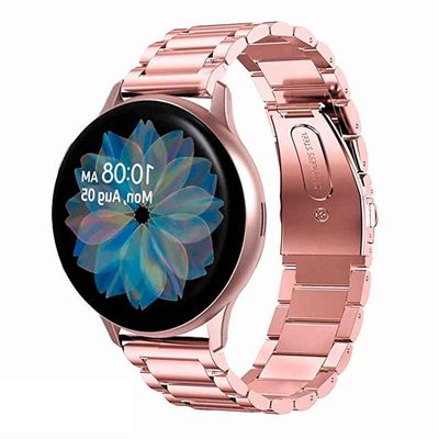 Pulseira Para Smartwatch Relogio Kit 2 Uni Inox 3 Elos