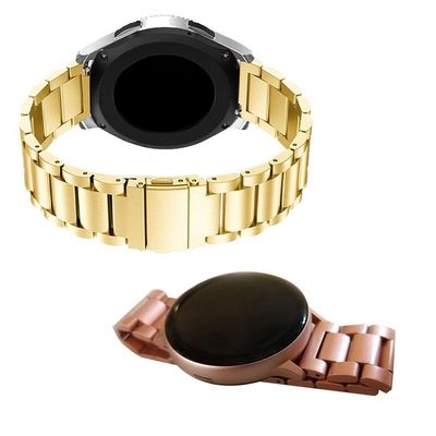 Pulseira Para Smartwatch Relogio Kit 2 Uni Inox 3 Elos
