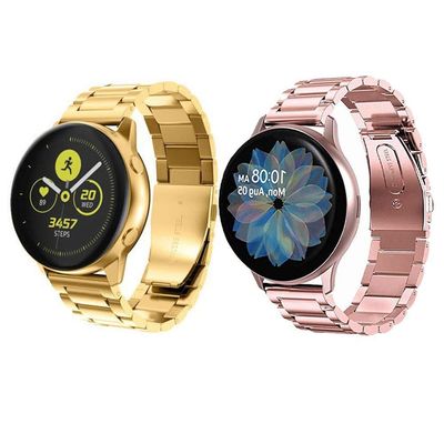 Pulseira Para Smartwatch Relogio Kit 2 Uni Inox 3 Elos